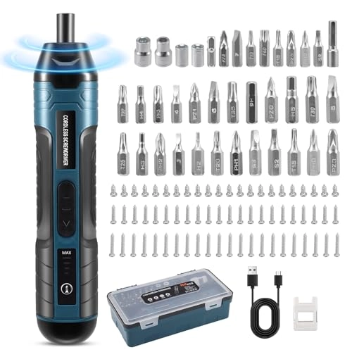 Electric Screwdriver - 105pcs 3.6V Cordless