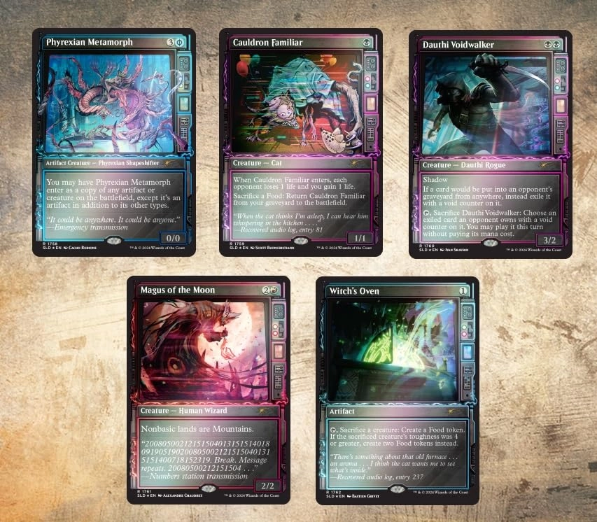 MTG Decks & More Showcase: Duskmourn - Foil Edition