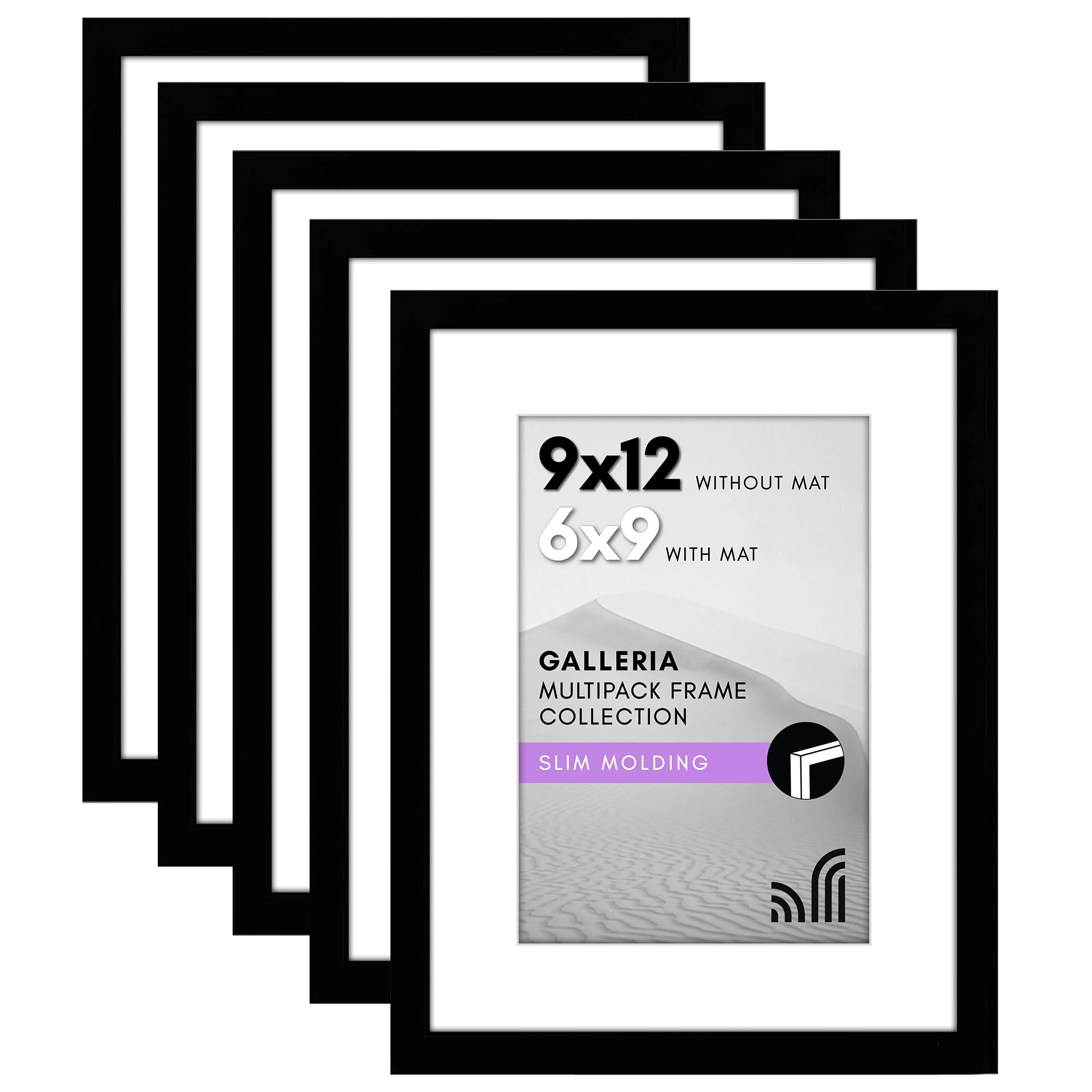 Americanflat PS912BK5PK - 9X12