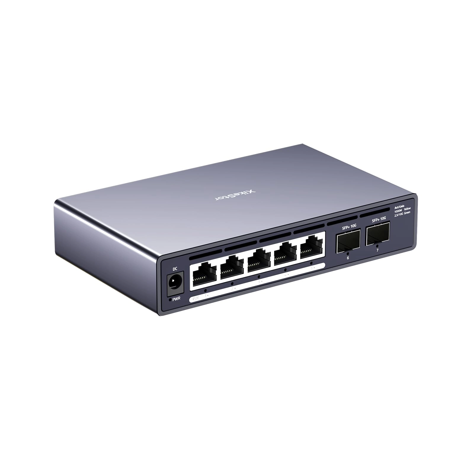 Anhui Seeker Electronic Technology Co., LTD. 5*2.5G PoE RJ45 2*10G SFP+(Unmanaged) - 5-ports