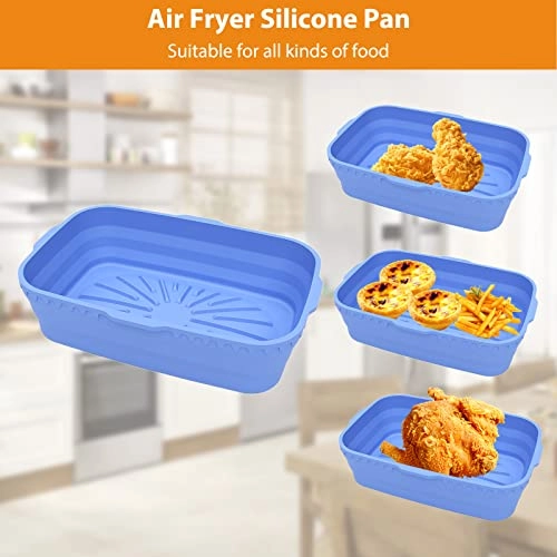 Silicone Air Fryer Tray - 2 piece(s)