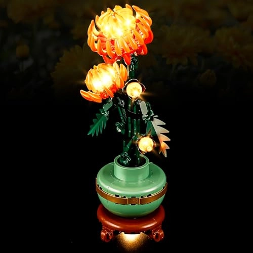 Light Kit for LEGO 10368 Chrysanthemum - Plastic 1