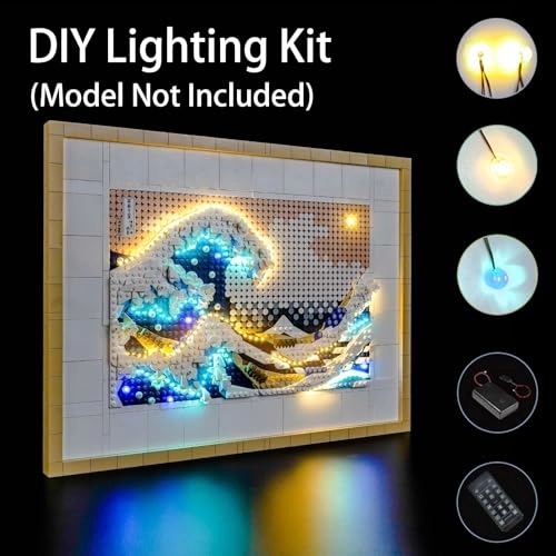 Lighting Kit 31208 - for LEGO The Great Wave 31208 ABS