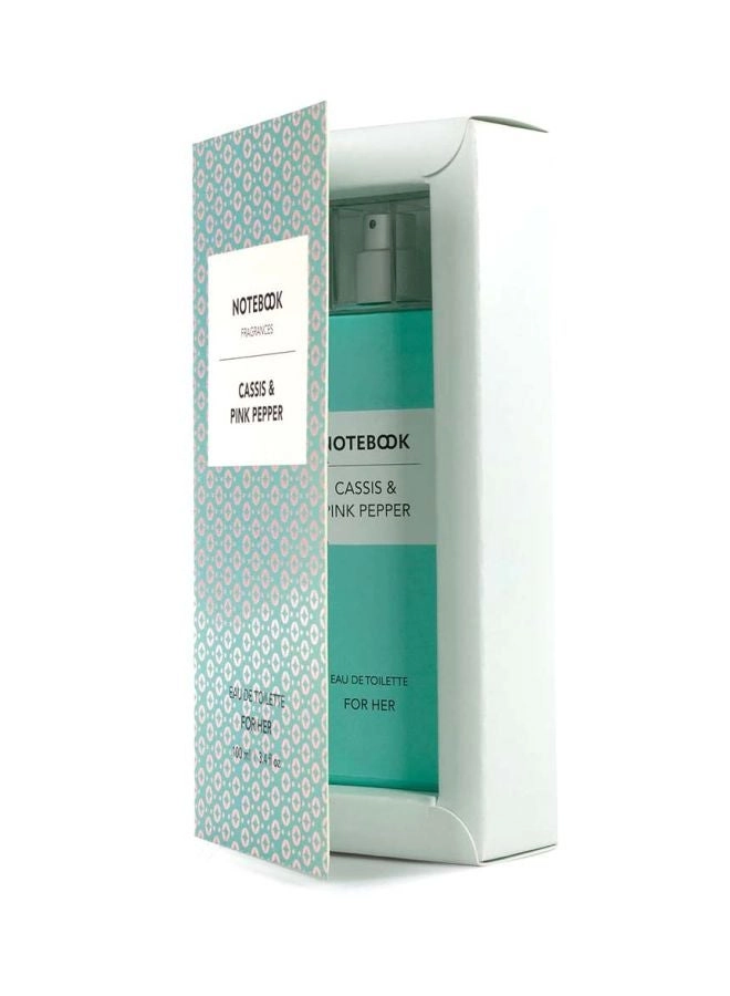 Notebook Cassis And Pepper - Eau de Toilette 100ml
