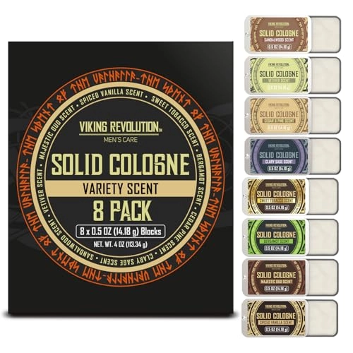 Solid Colognes - Multi-scent 8 piece(s)