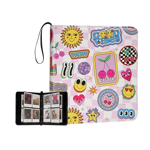 i-Type Square 240 Pockets PU Laminated with Greyboard Photo Album