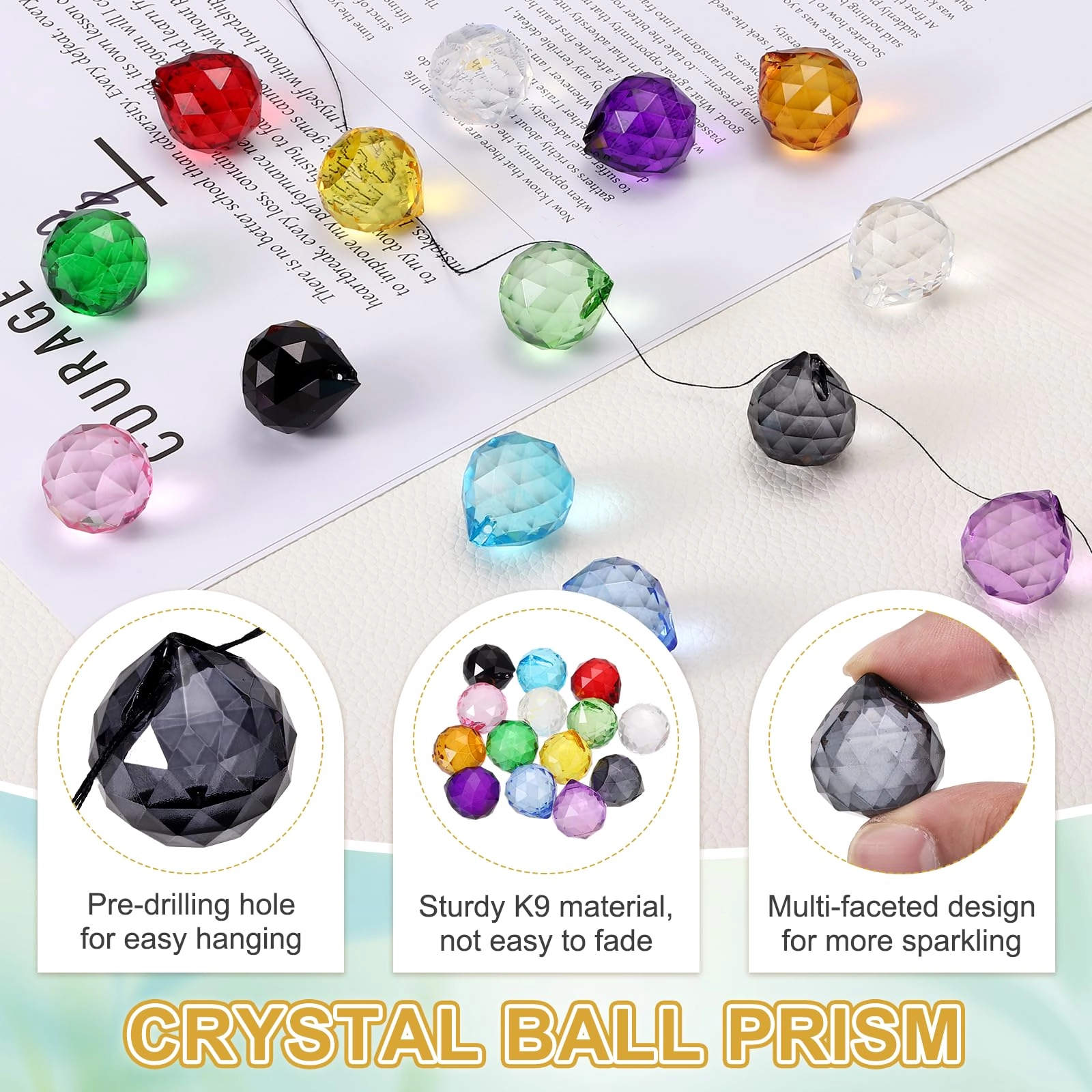 Crystal Ball Prism - K9 Crystal