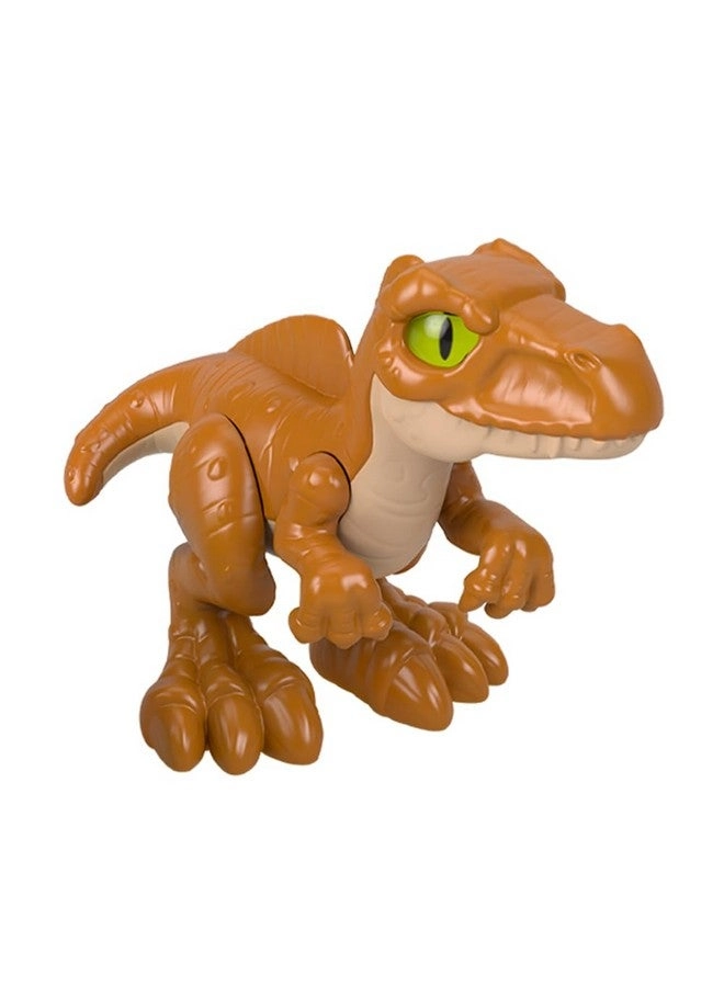 imaginext Baby Giganotosaurus - Jurassic World Dominion - Replacement Poseable Brown and Tan (HMJ79)