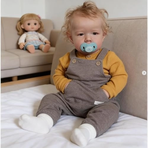 Liam Reborn Baby Doll - 20 inch Vinyl Boy Blonde Hair Ages 3+