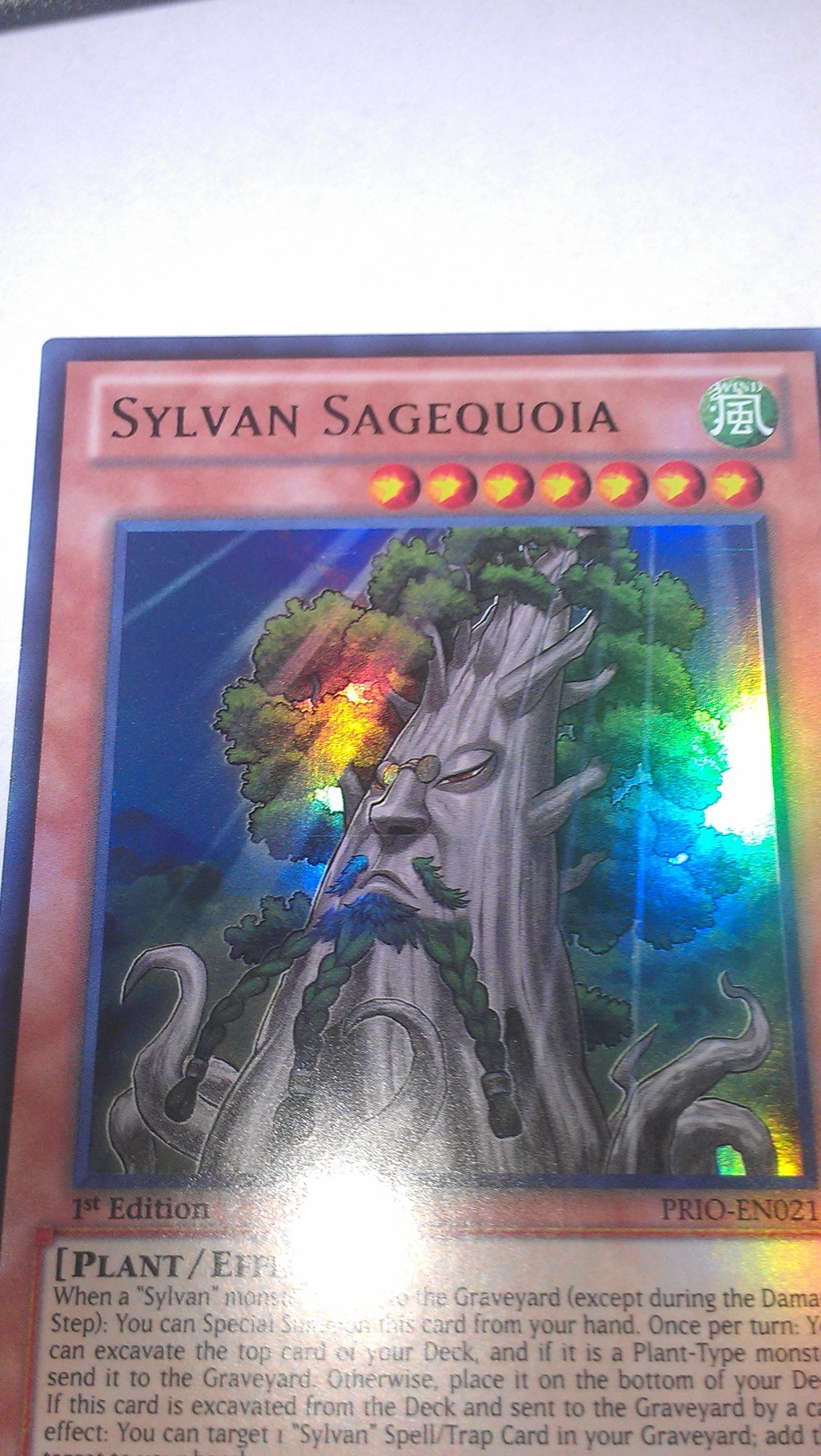 Yu-Gi-Oh! Sylvan Sagequoia PRIO-EN021