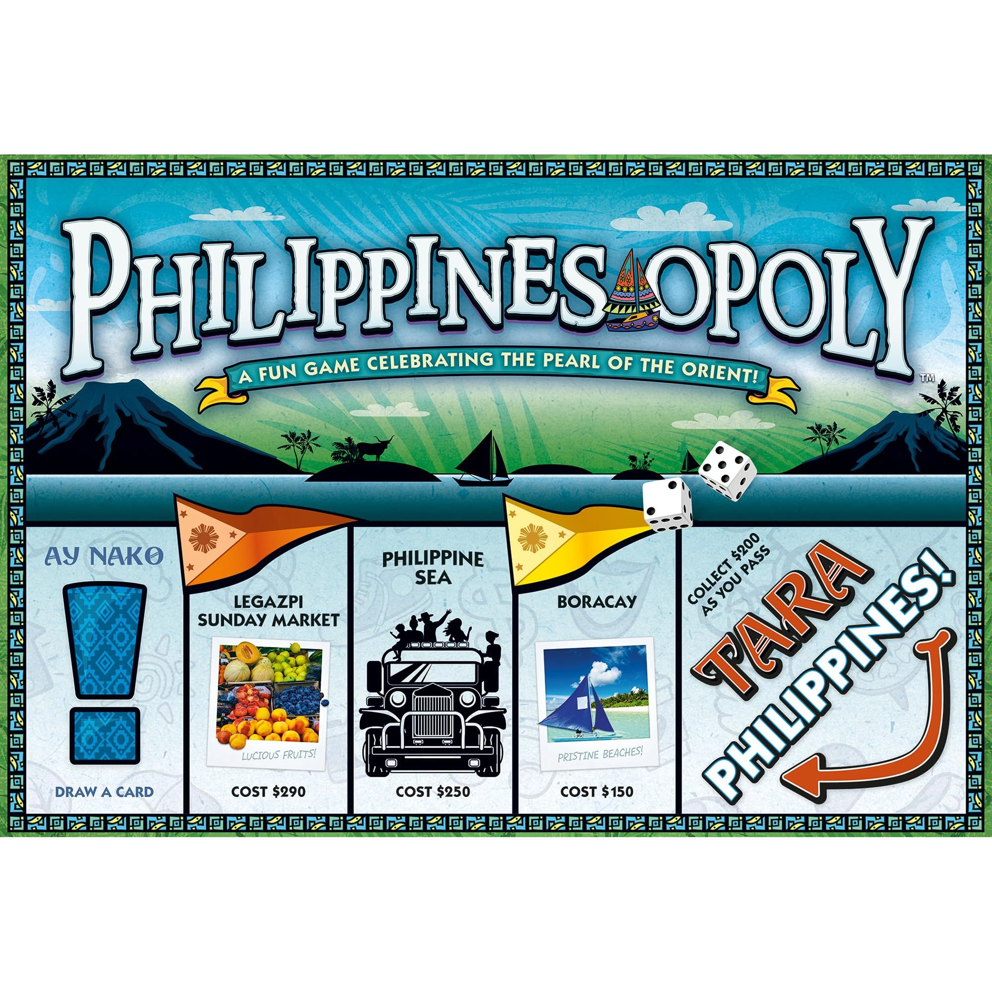 Late for the Sky Philippines-Opoly: Country Themed