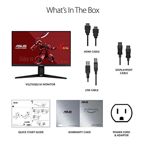 VG27AQGL1A - 27 inch 2560 x 1440 Pixels