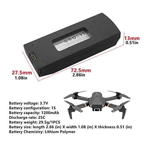 Lithium Battery - 1200mAh