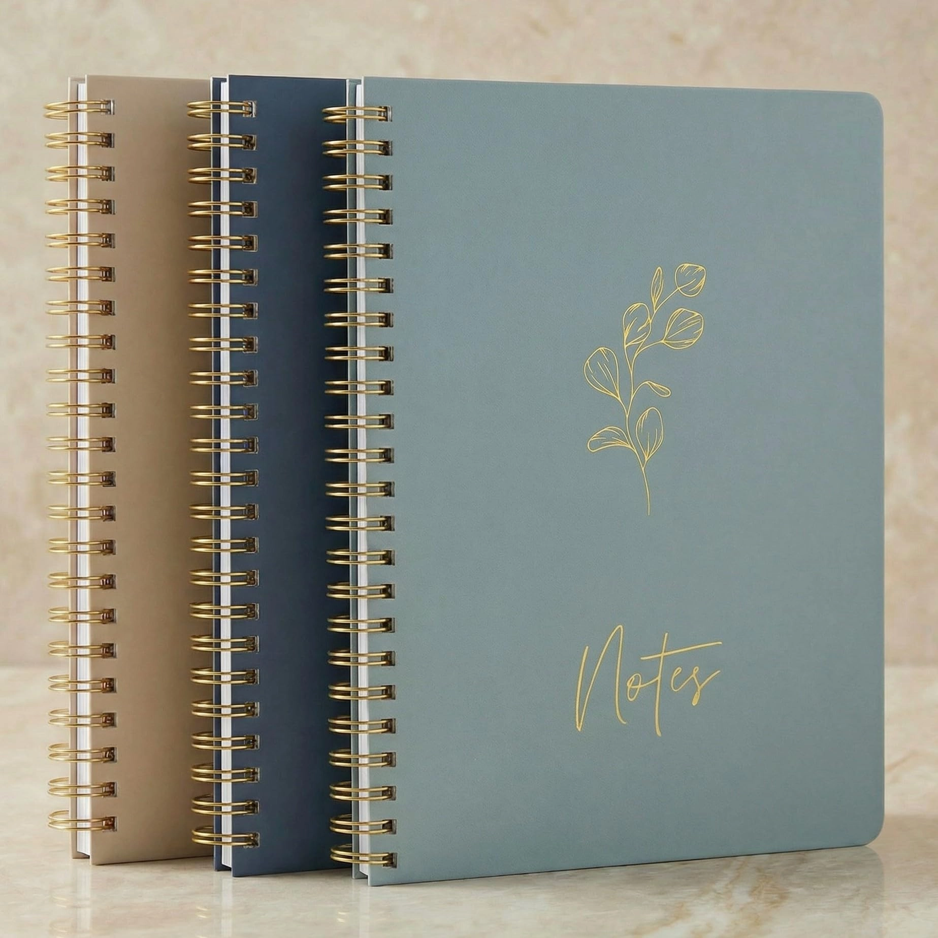 Aesthetic Spiral Notebook Large Spiral - Lined 100 Pages