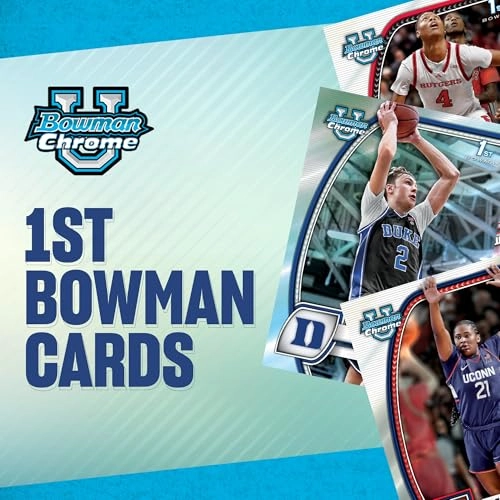 Bowman University Chrome Basketball - 4 cards per pack 7 packs per box Value Box