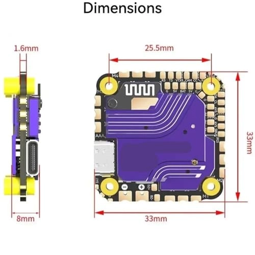 Flight Controller ICM42688P - F40 3-6S