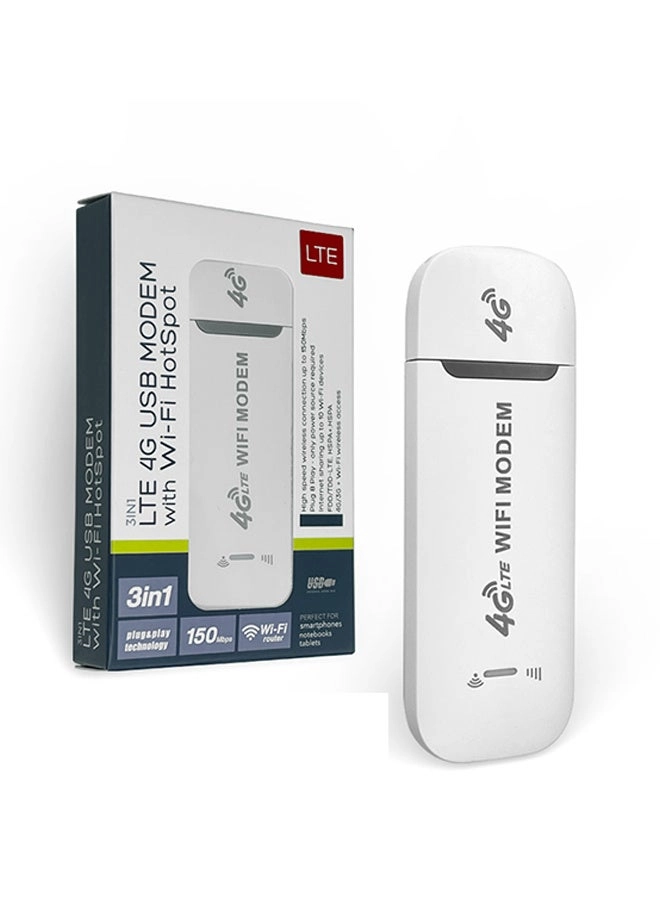 4G LTE USB Dongle - 4G(B1/B3/B5)/3G(B1) 150 Mbps