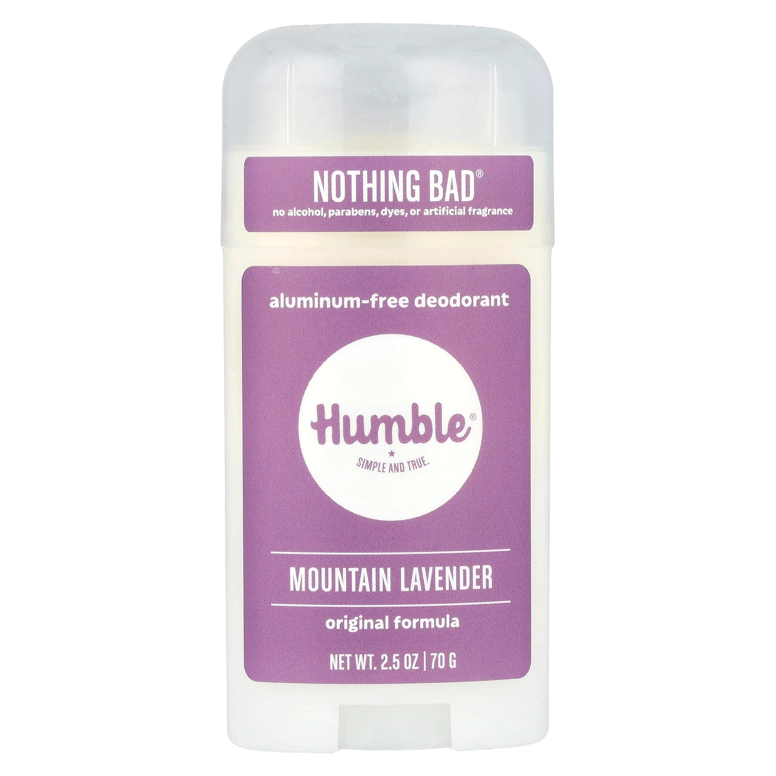 Humble Brands Aluminum-Free Deodorant - Mountain Lavender 70 g