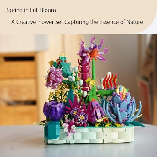 Dreamy Flower Building Sets - 1196pcs
