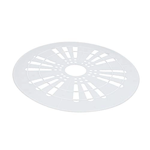 Washing Machine Spin Cap - 24.5cm White Plastic