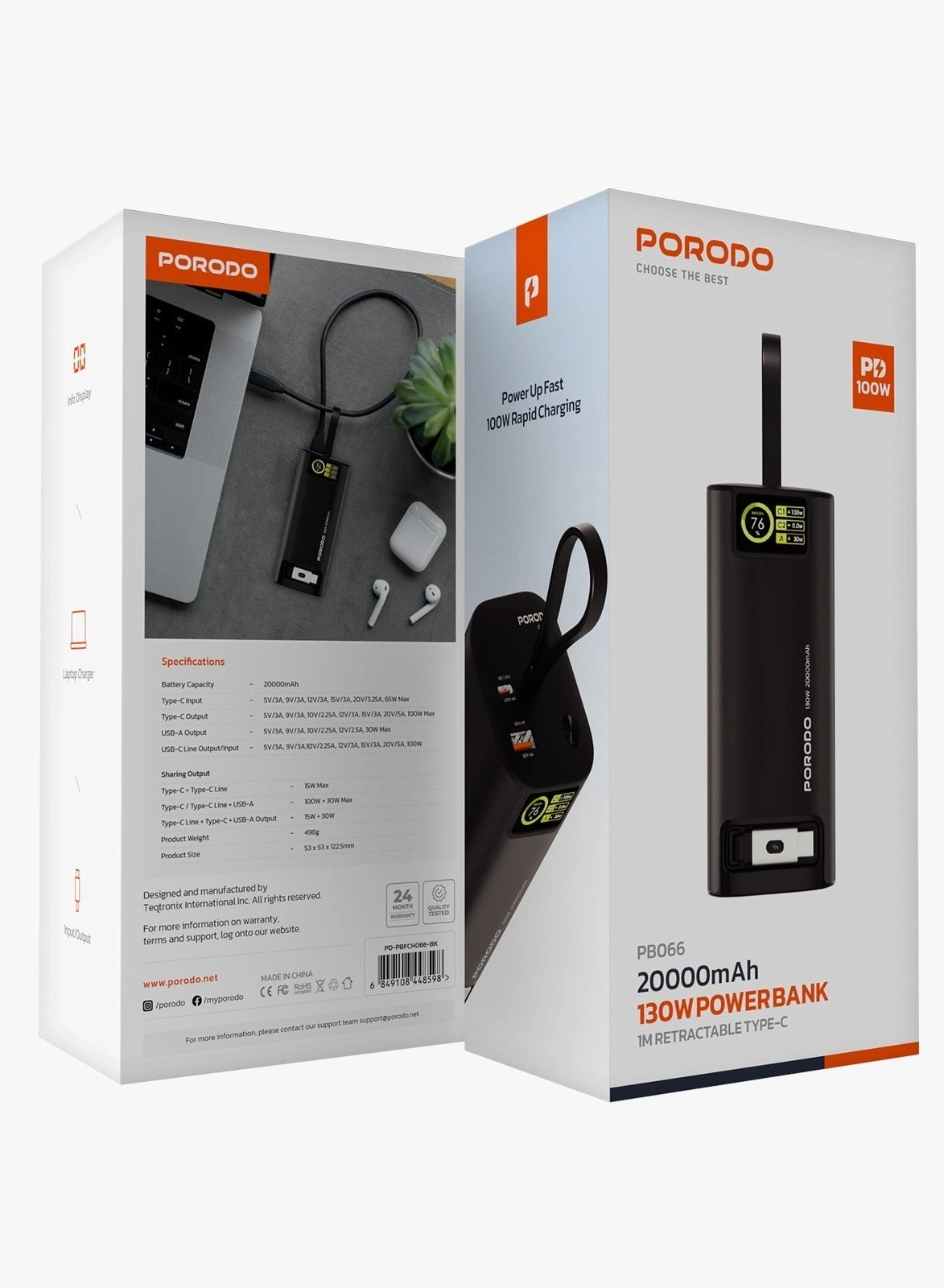 PB066 - 20000mAh 130 Watt