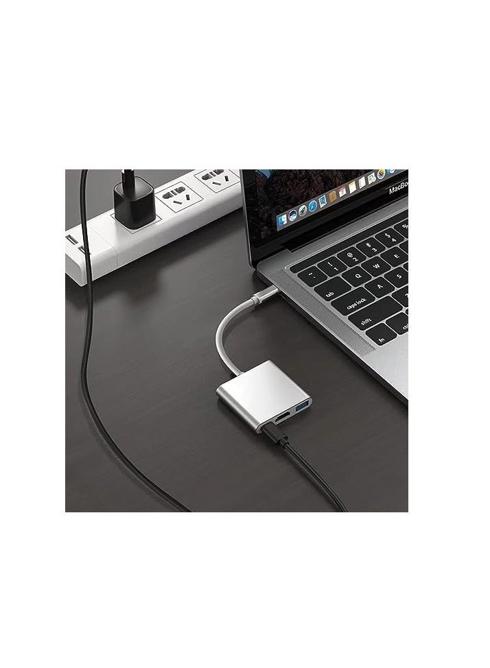 3 in1 USB C Hub