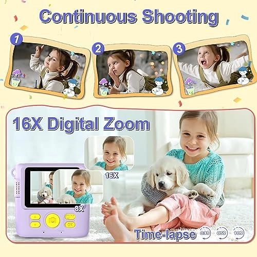 Kids Camera Instant Print