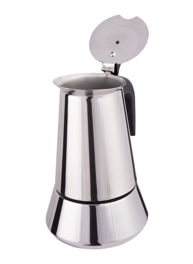 Moka Pot - 200 ml Stainless Steel 4 Cups