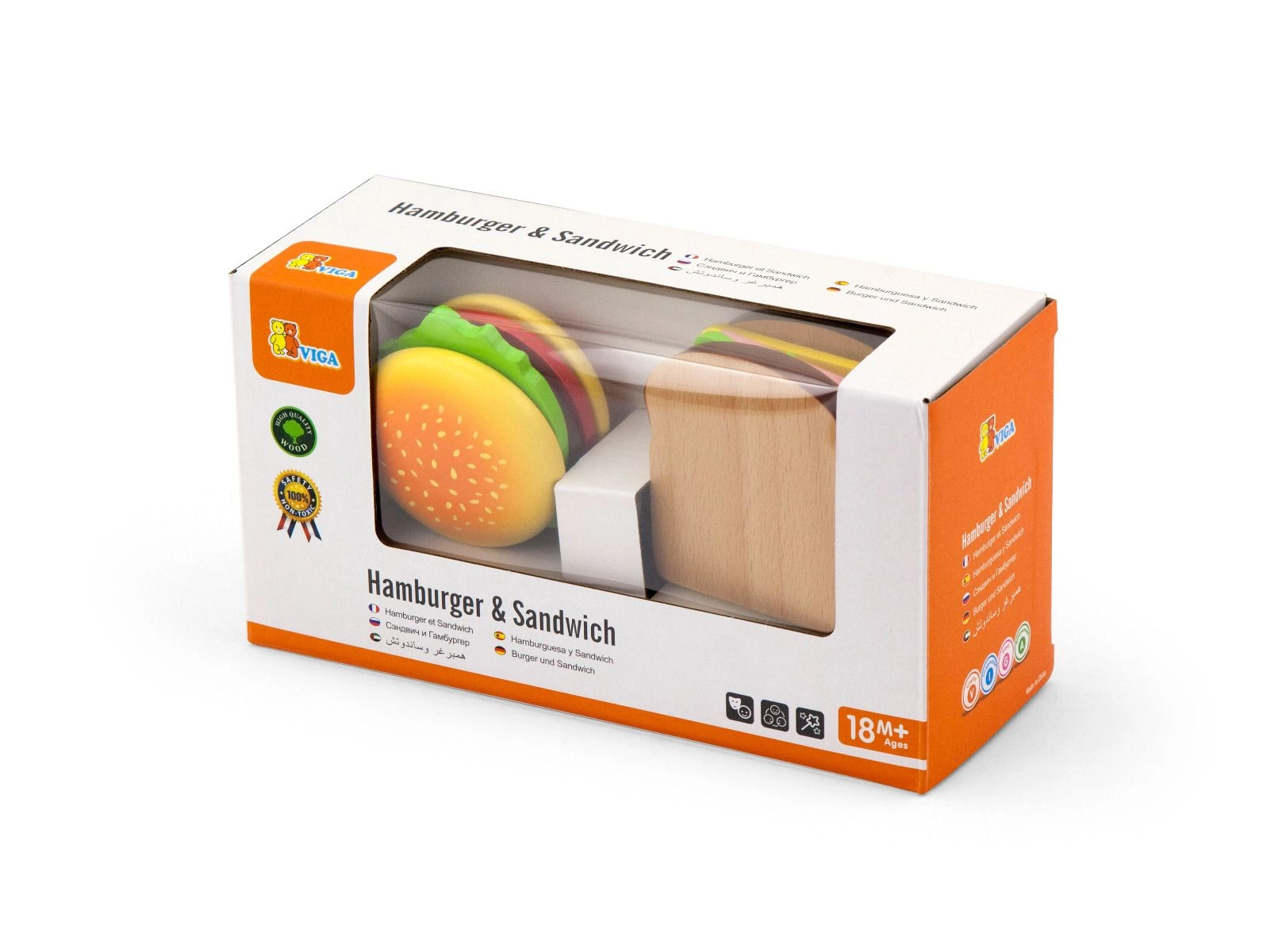 Playing Food - Build Your Own Burger & sandwich (PCG-50810)