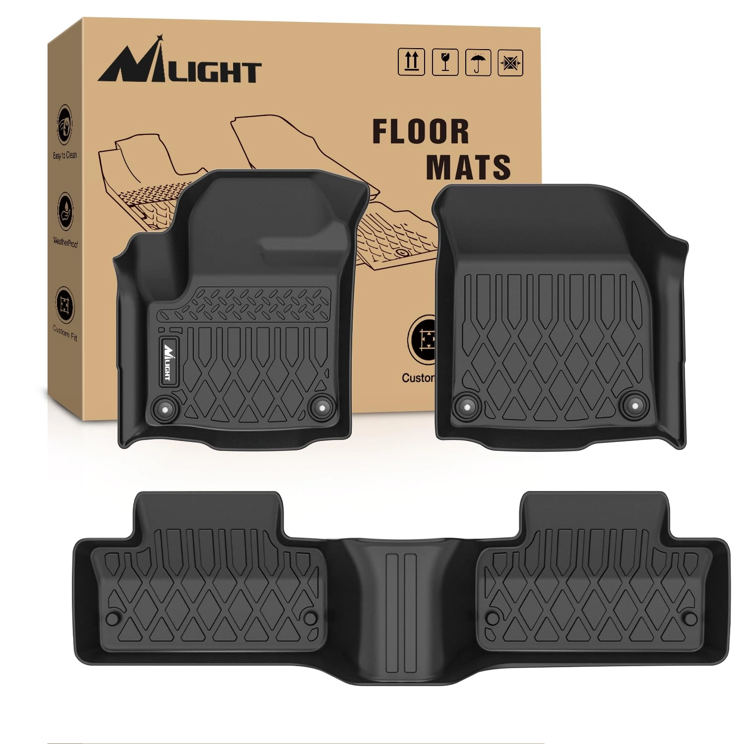 Nilight Mat-1050 - Land Rover Range Rover Evoque 2011-2019 5 Door