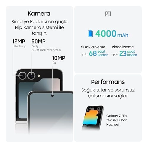 (Renewed) Galaxy Z Flip 6 - 12 GB 256GB