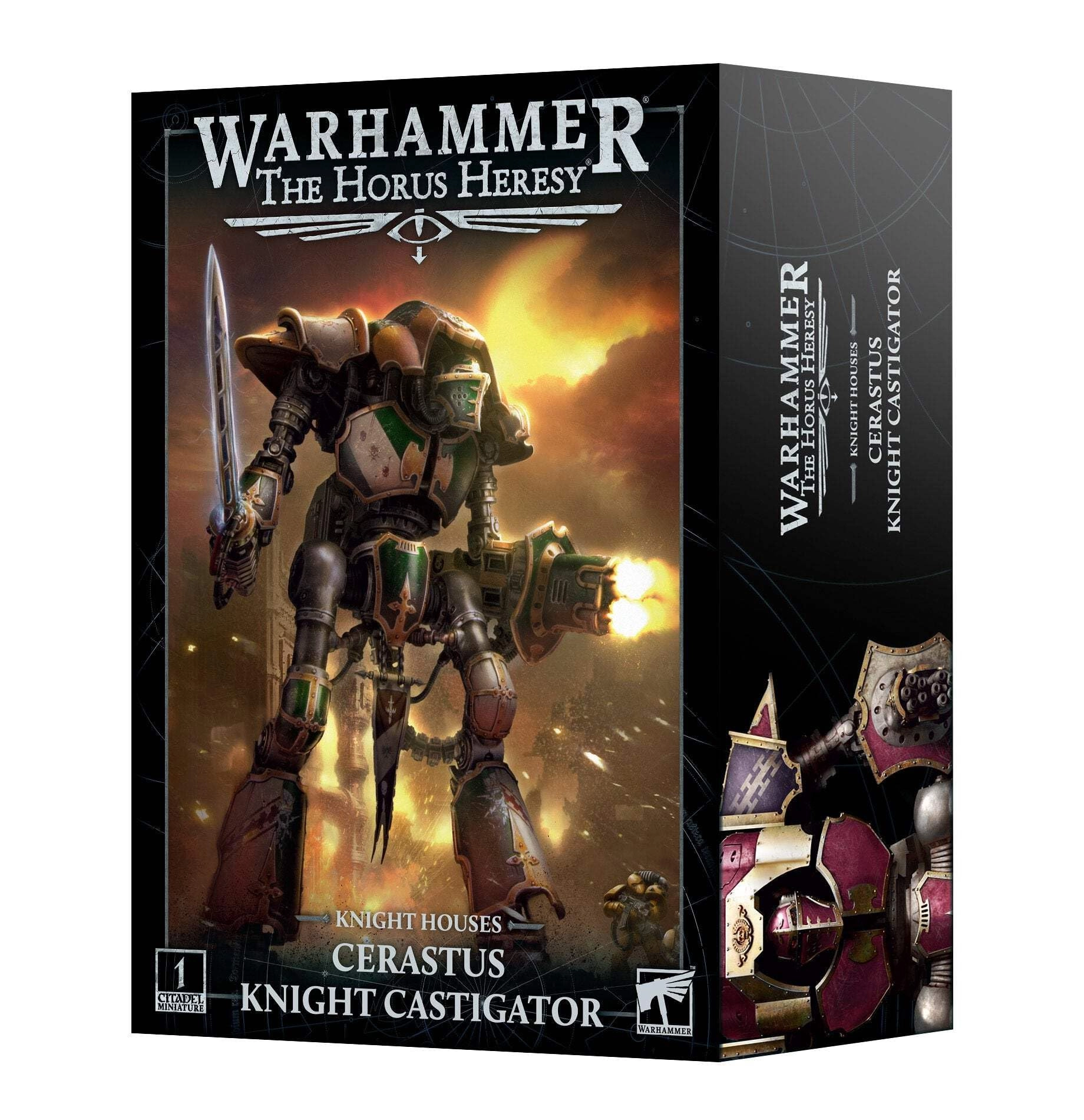 Games Workshop Cerastus Knight Castigator - Warhammer Horus Heresy - Plastic Unpainted Requires assembly