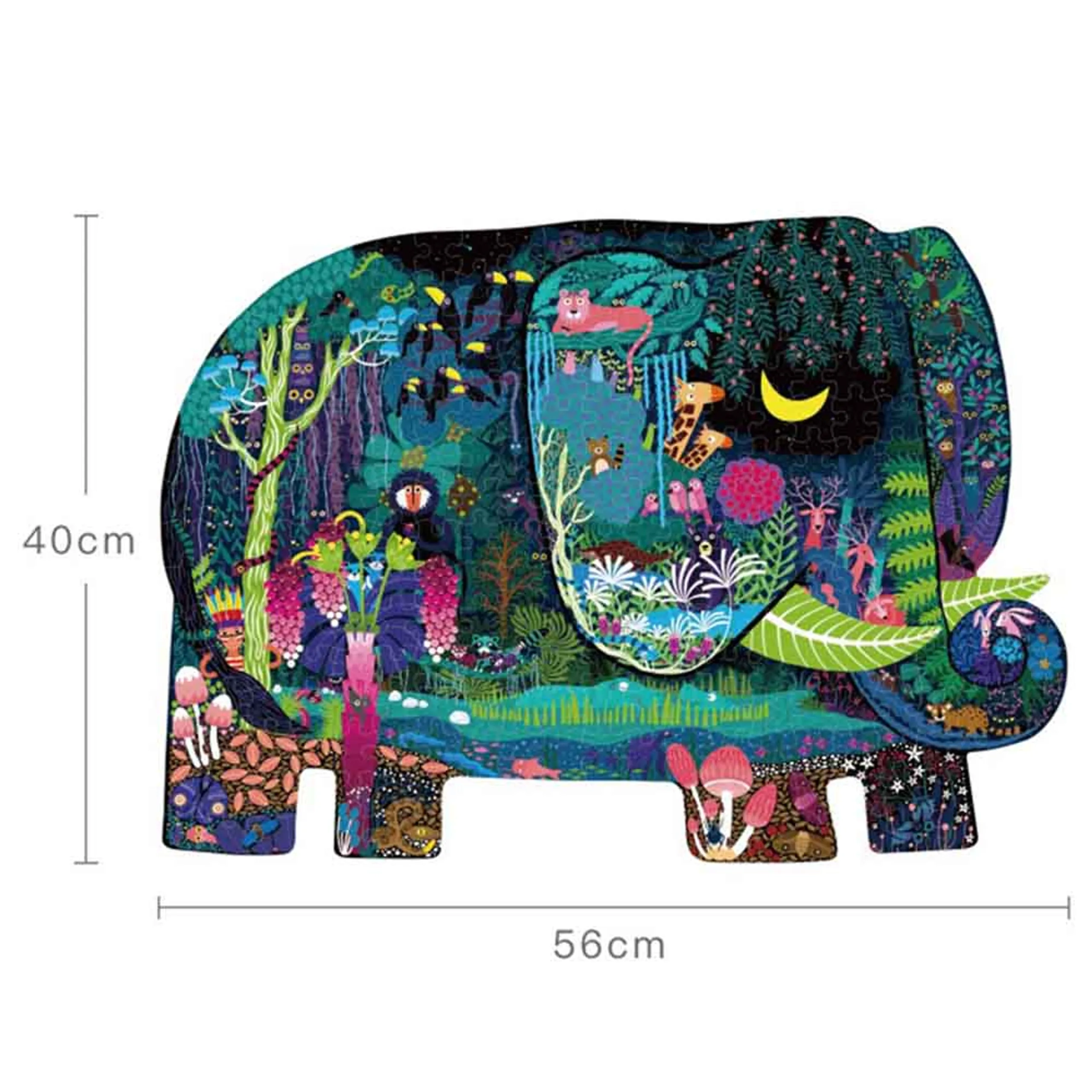 Elephant Dream Puzzle (MD3084) - 280 pcs