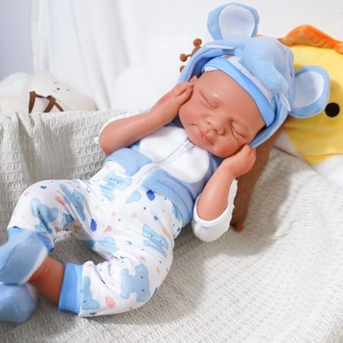 Reborn Baby Doll - 18.9 in Silicone Boy Ages 5+