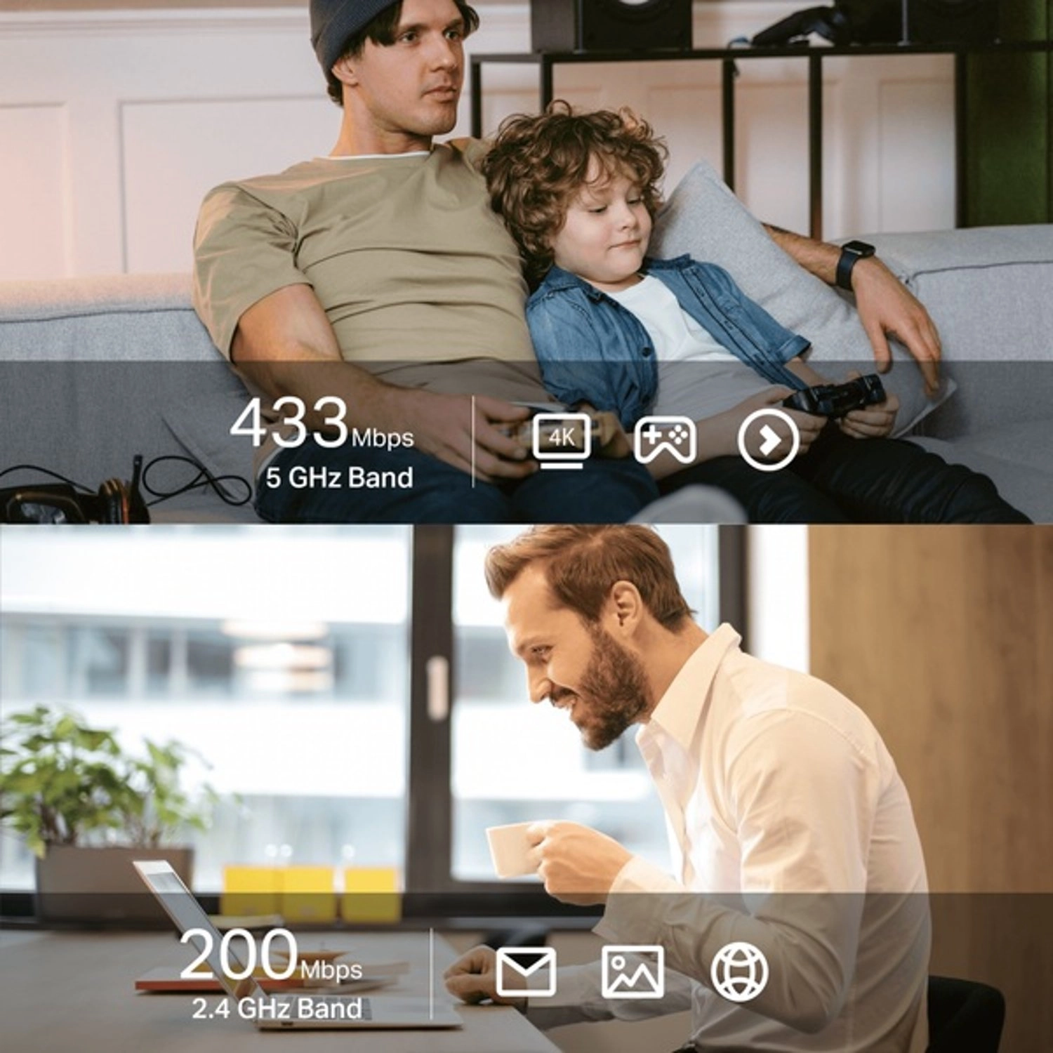 Archer T2U Nano - Dual Band USB 2.0 Type A Wi-Fi