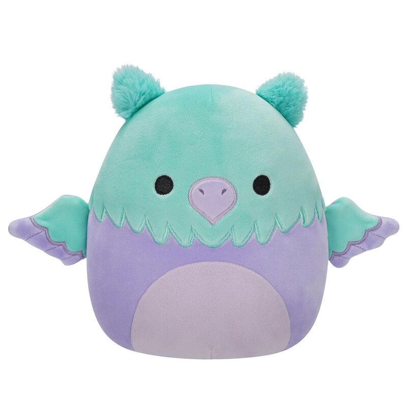 Squishmallows Minerva 18.03 cm Plush + Purple Griffin 18.03 cm Plush