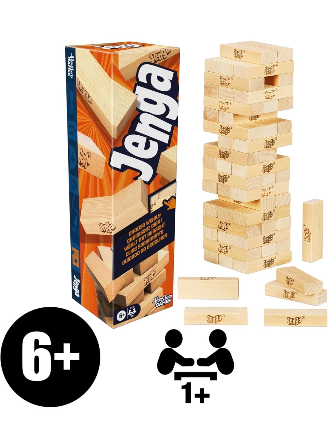 Jenga - English 6+ Years 54 pieces