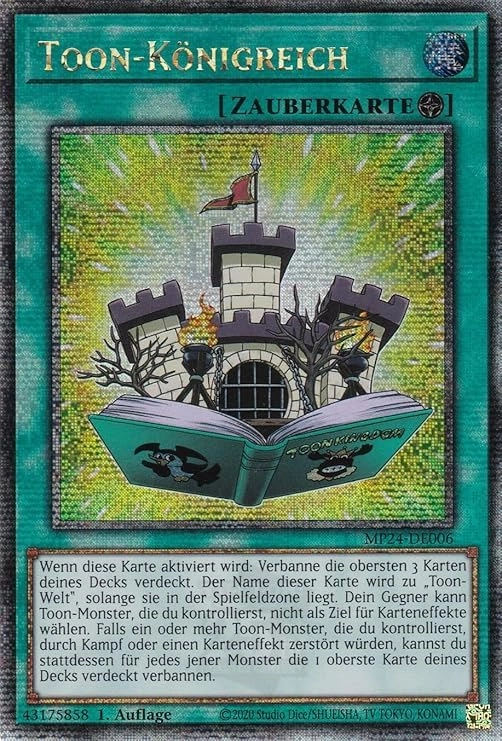 MZTCG Yugioh Toon-Königreich MP24-DE006 - German