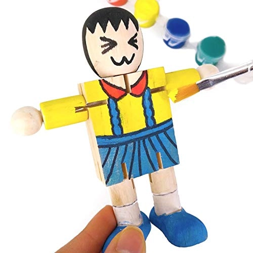 Wooden Doll - 4 years and up 5 pieces