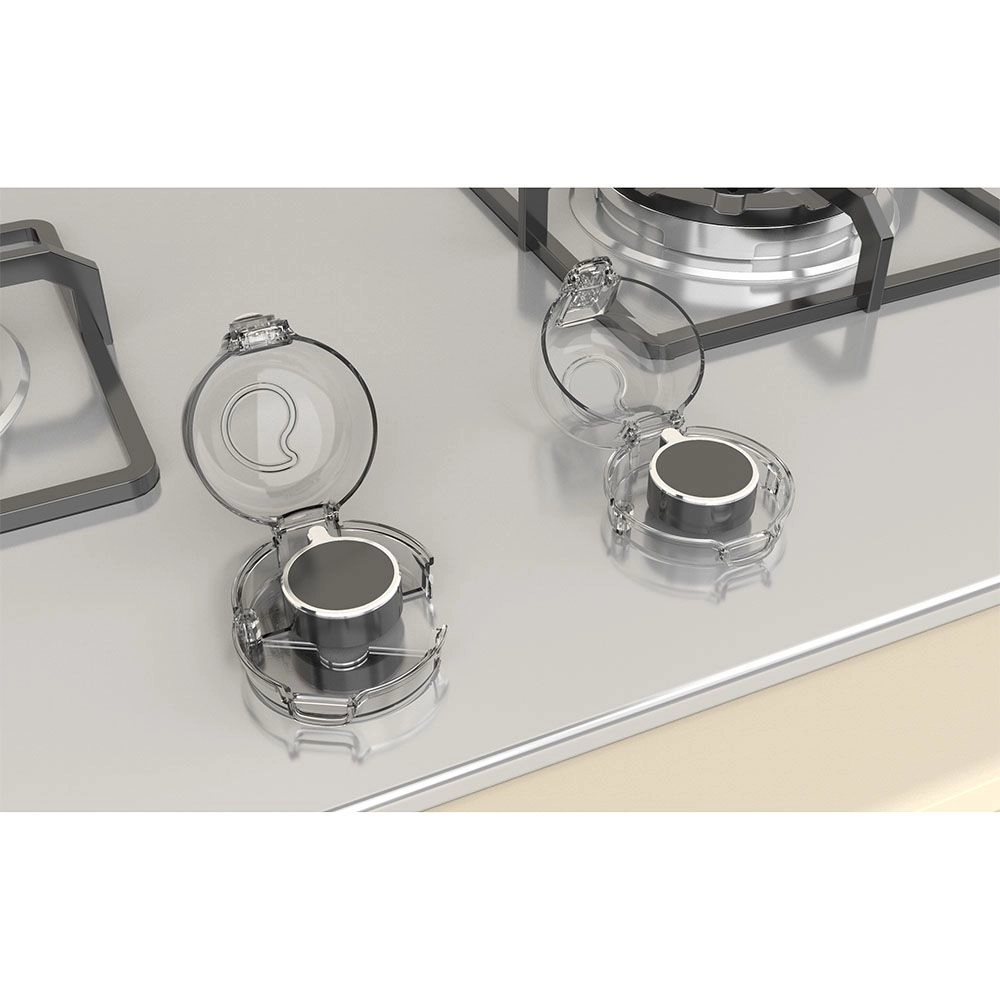 Stove Knob Cover - Pack of 2 White