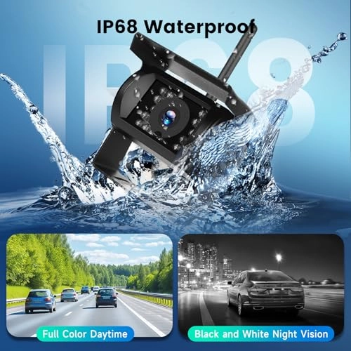 Rearview Camera - Night Vision Wired 1080P