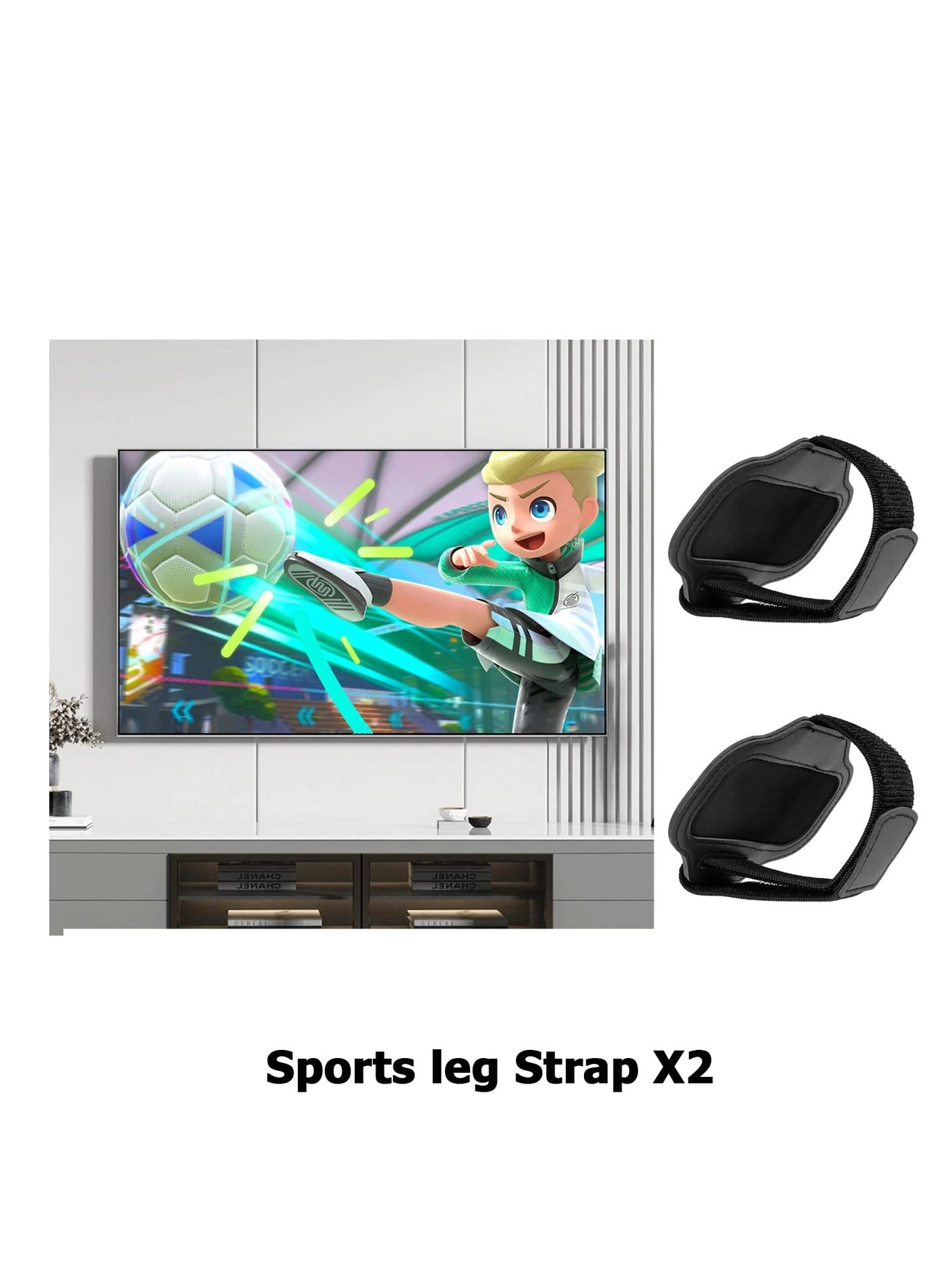 Tennis Racket + Controller Grips + Racing Wheel + Golf Club + Drum Stick + Fishing Rod - Nintendo Switch