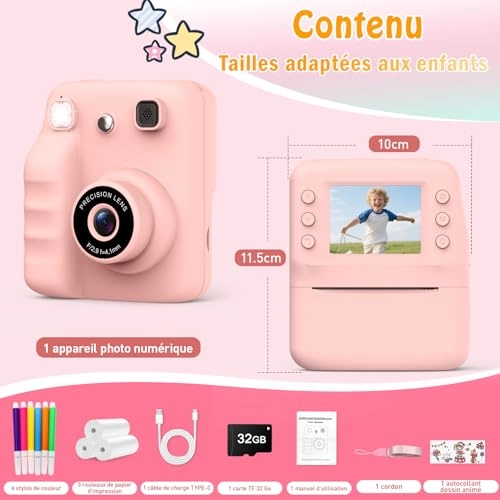 A29 - Instant Camera 2 MP pink