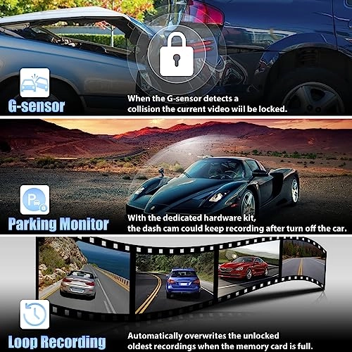 RM Mirror Dash Cam - 1080p