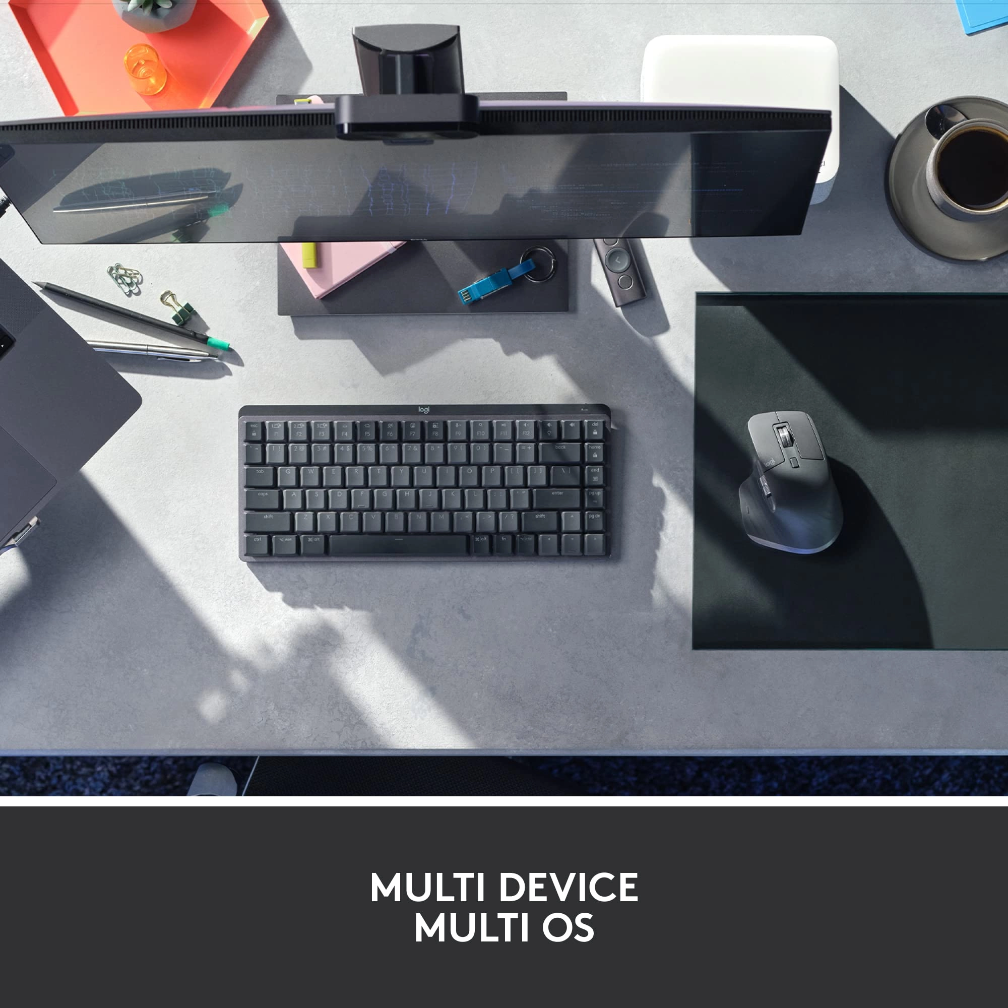 MX Mechanical Mini + MX Master 3S - TKL Wireless