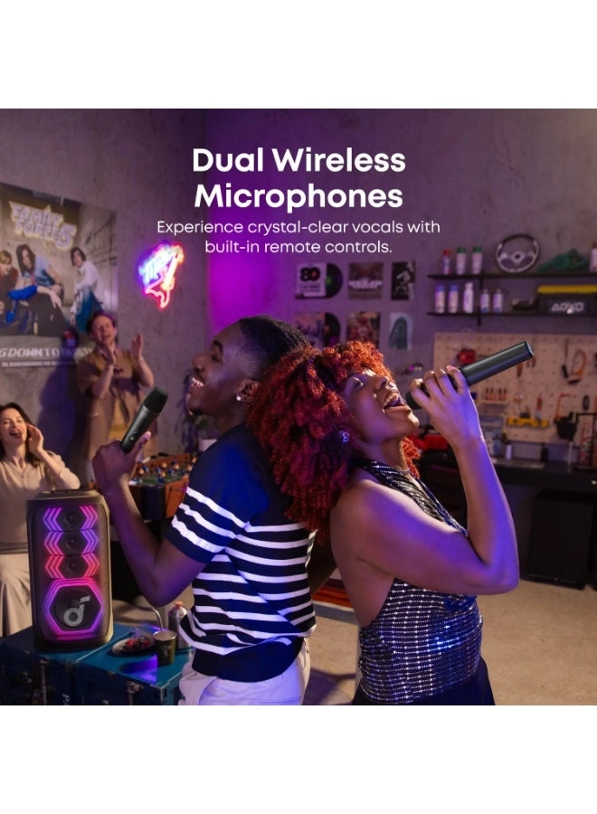 Rave 3S - 2 Wireless Mics 200W