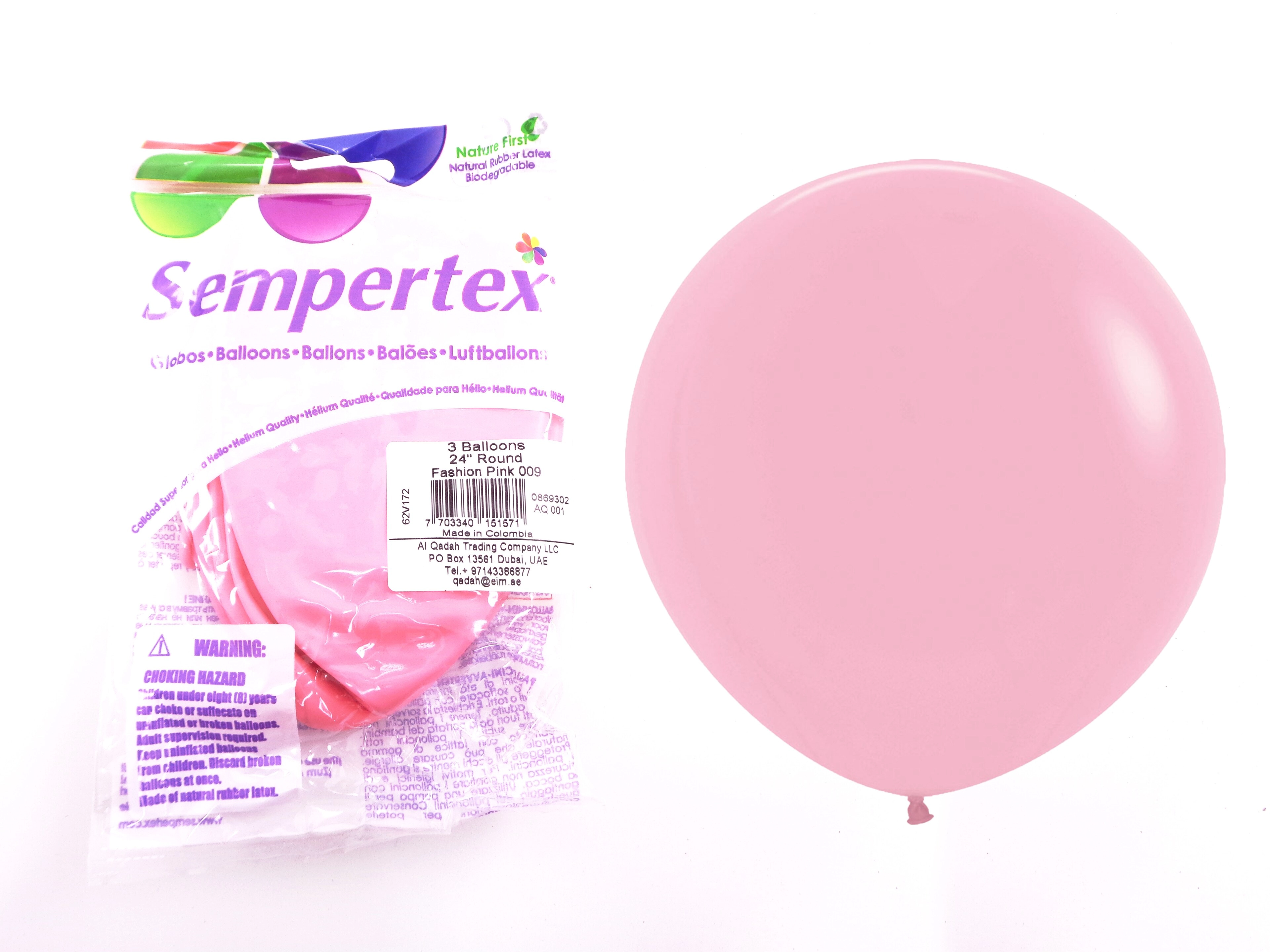 Round Balloons - 3 pcs