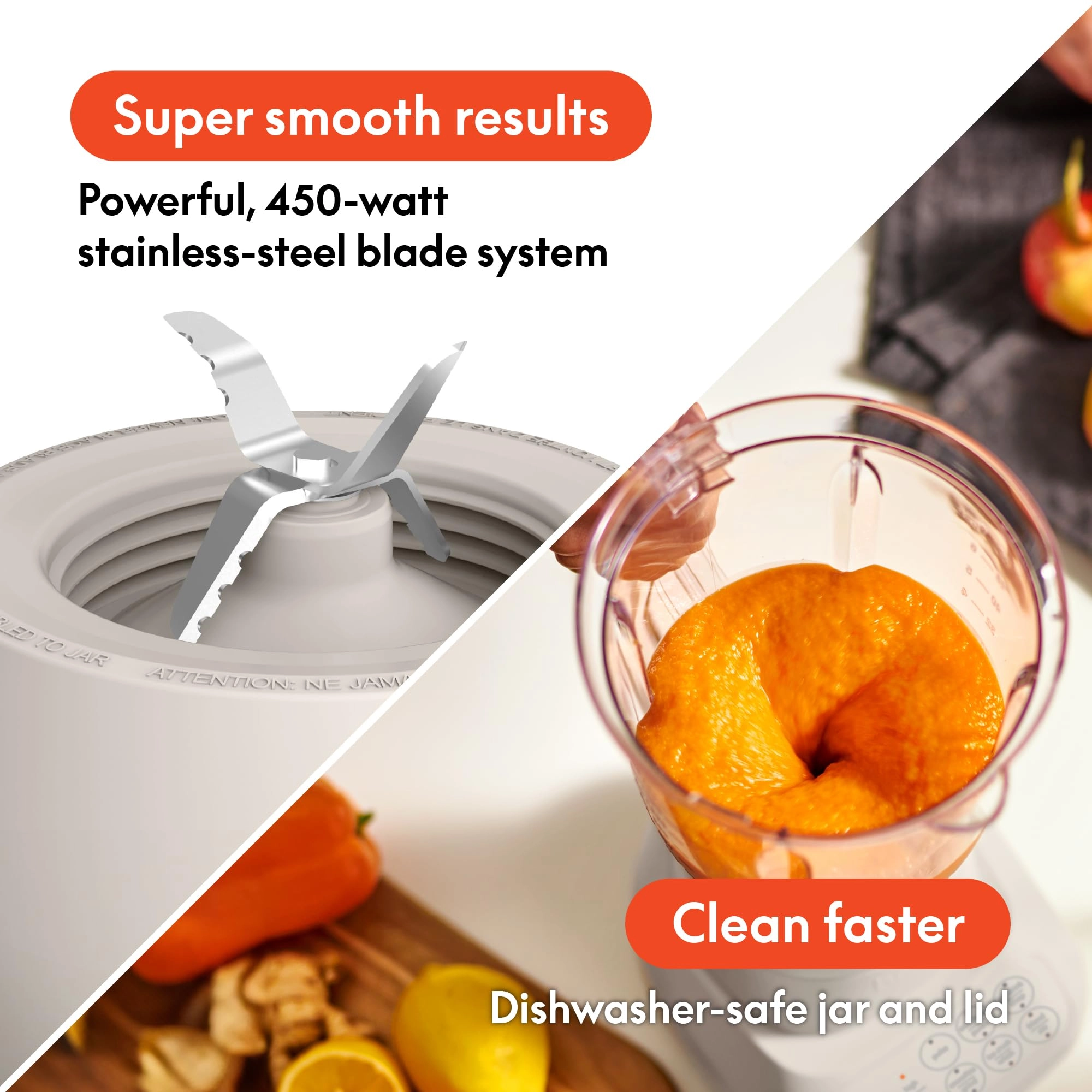 10 Speed Countertop Blender - 450 W Pack