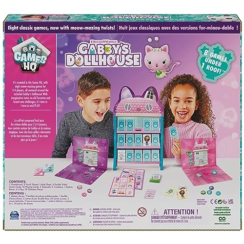 Gabby's Dollhouse Games HQ - 8-in-1