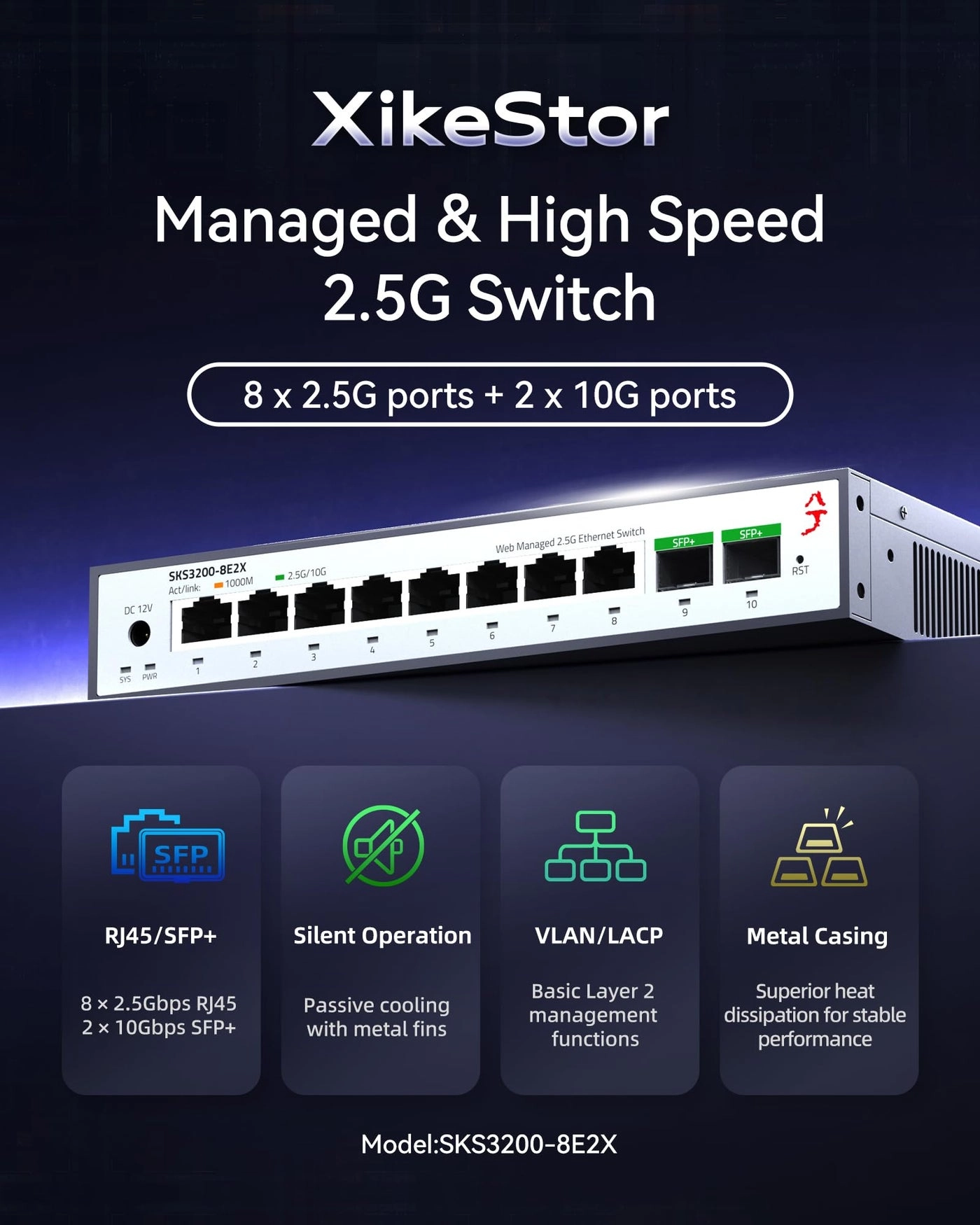 Ethernet Switch - 10-ports